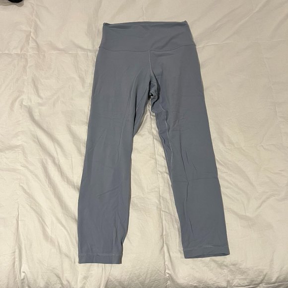 Lululemon Align Crop 23" Light Blue Chambray - Picture 5 of 7